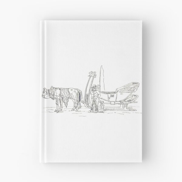 Item preview, Antique Horse Drawn Carriage Woodcut Illustration designed and sold by Antique Science Press.