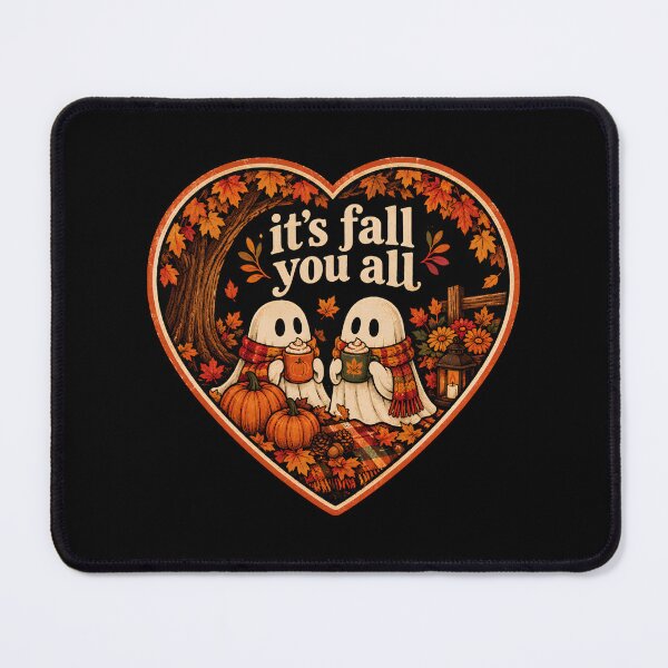 Item preview, Cute It's Fall-yall Aesthetic Ghost Cozy Autumn Vibes designed and sold by DemureArtsy.