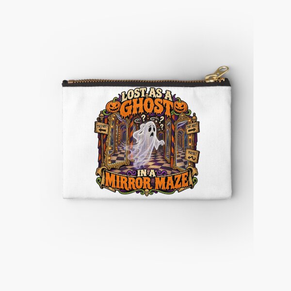 Item preview, LOST AS A GHOST IN A MIRROR MAZE designed and sold by WheelieGdArt.