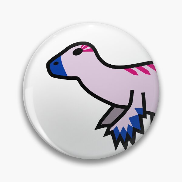 Item preview, Subtle Bi Pride Utahraptor – Minimalist Paleo Art designed and sold by JayMakesTiktok.