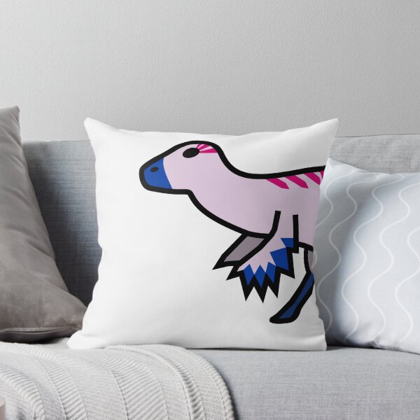 Item preview, Subtle Bi Pride Utahraptor – Minimalist Paleo Art designed and sold by JayMakesTiktok.