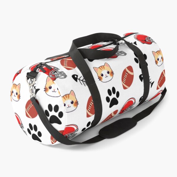 Item preview, Cute Football & Cat Design (US) designed and sold by PawFitt.