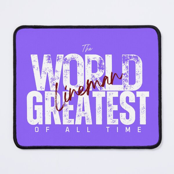 Item preview, World Greatest Lineman - Coworker Last Day Gift For Him - Bold Red designed and sold by Doiemacreations.