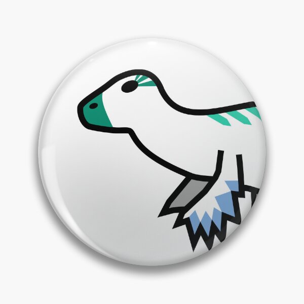 Item preview, Subtle Gay Pride Utahraptor – Minimalist Paleo Art designed and sold by JayMakesTiktok.