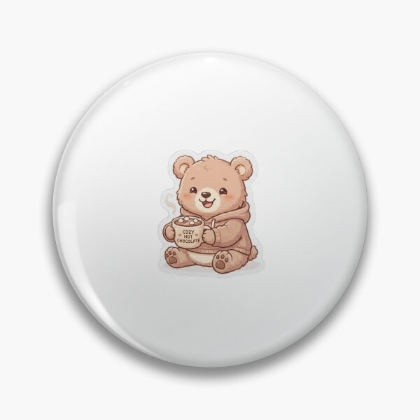 Item preview, Cute Bear With Hot Chocolate designed and sold by Krishi002.