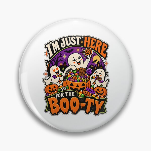 Item preview, I'M JUST HERE FOR THE BOO-TY v3 designed and sold by WheelieGdArt.