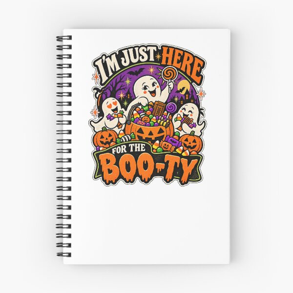 Item preview, I'M JUST HERE FOR THE BOO-TY v3 designed and sold by WheelieGdArt.