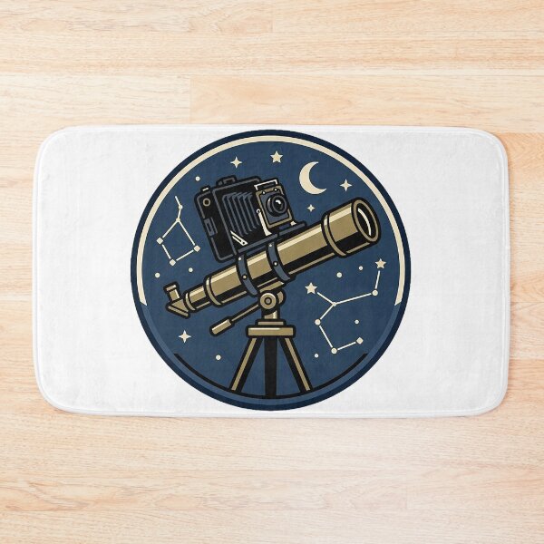 Item preview, Plate Camera Telescope Enamel designed and sold by eduardoroa22.