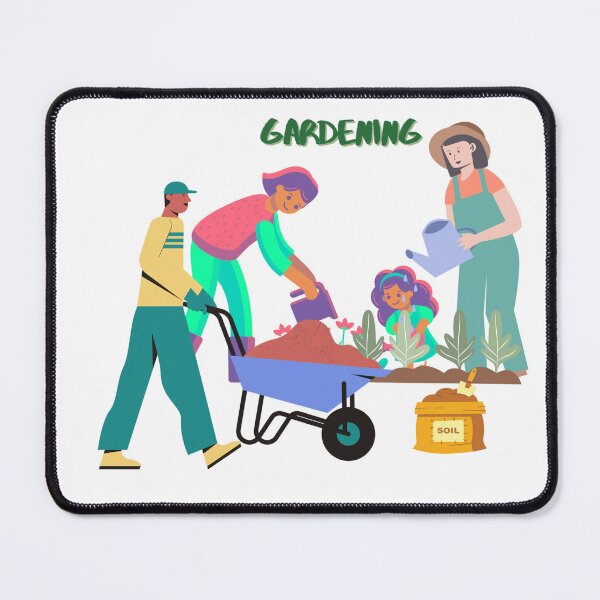 Item preview, Happy Family Gardening Day Art designed and sold by Fana25.