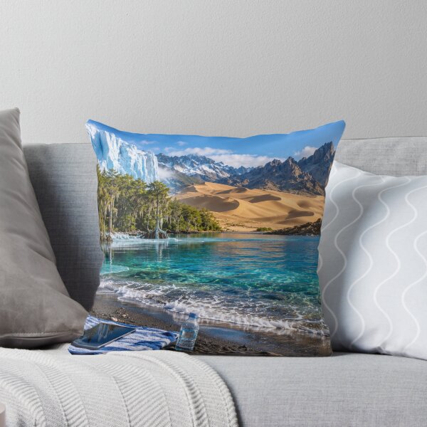 Item preview, Impossible Realism — The Beach Where All Worlds Meet designed and sold by YourForKor.