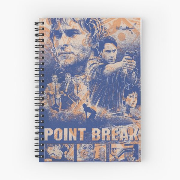 Item preview, Point Break Inspired Original Custom Vintage Movie Poster Wall Art designed and sold by Cool Robot Bro..