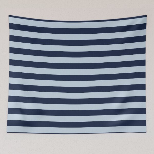 Item preview, Horizontal stripes in Navy blue designed and sold by RishabhArts1.