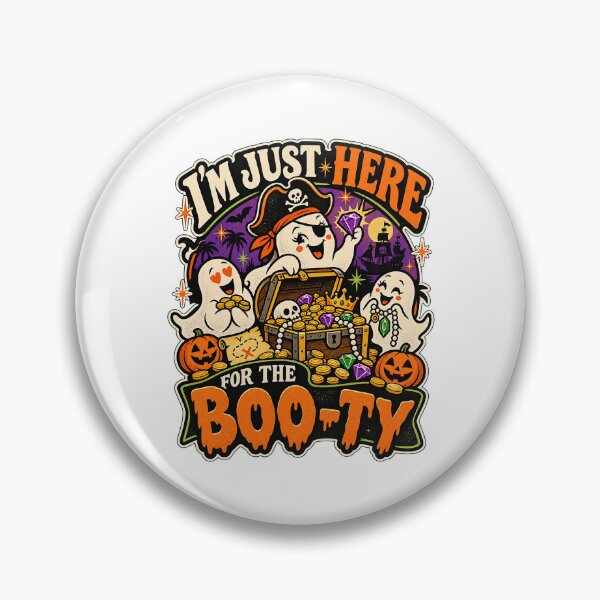 Item preview, I'M JUST HERE FOR THE BOO-TY v2 designed and sold by WheelieGdArt.