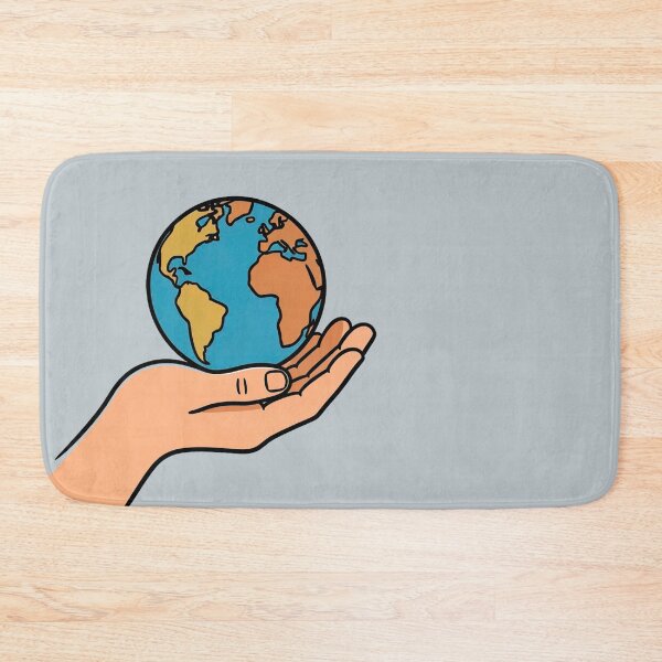 Item preview, A globe held in the hand designed and sold by MagelliShop.