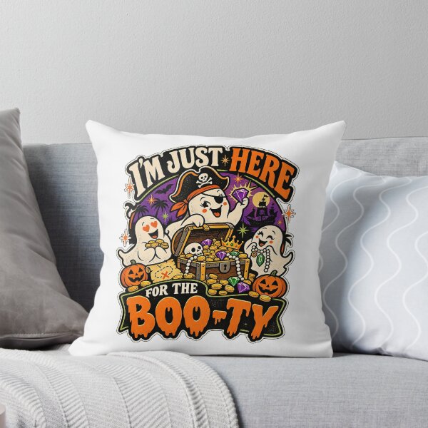 Item preview, I'M JUST HERE FOR THE BOO-TY v2 designed and sold by WheelieGdArt.