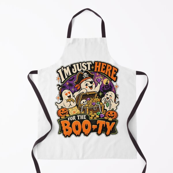 Item preview, I'M JUST HERE FOR THE BOO-TY v2 designed and sold by WheelieGdArt.