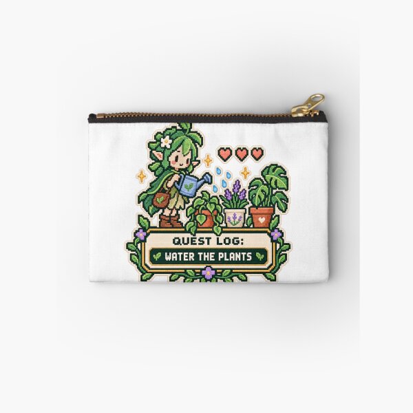 Item preview, Quest Log: Water the Plants – Cozy Pixel Garden Fairy designed and sold by ODDLUME CLUB.