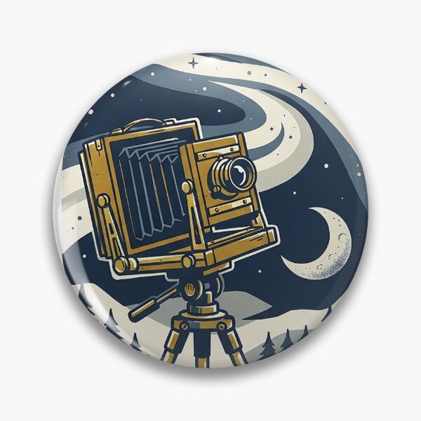 Item preview, Field Camera Milky Way Screenprint designed and sold by eduardoroa22.