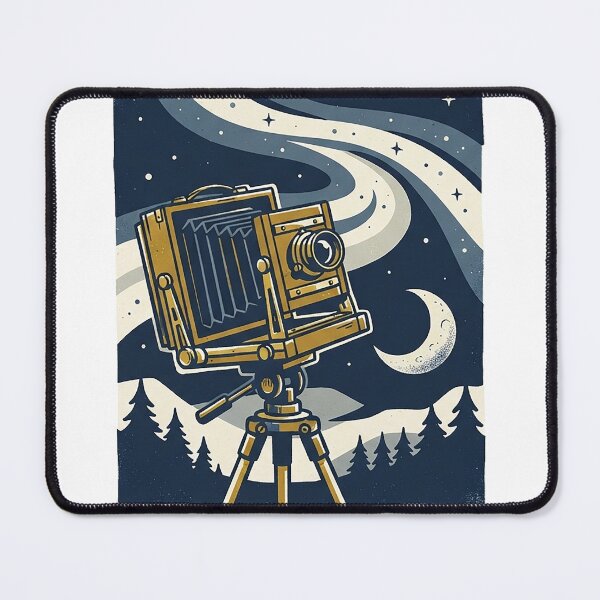Item preview, Field Camera Milky Way Screenprint designed and sold by eduardoroa22.