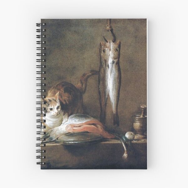 Item preview, Still Life with Cat and Fish designed and sold by SharonTheFirst.
