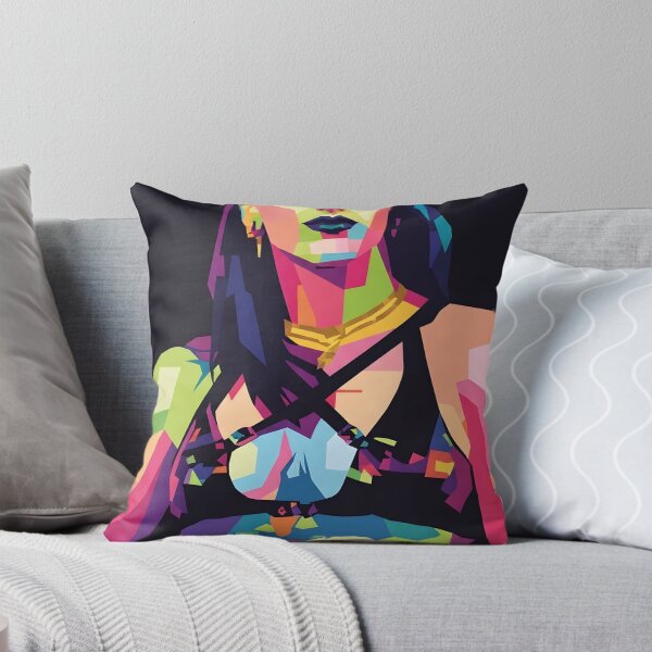 Aperçu de l'œuvre Rhea Ripley pop art créée et vendue par Zamziri.