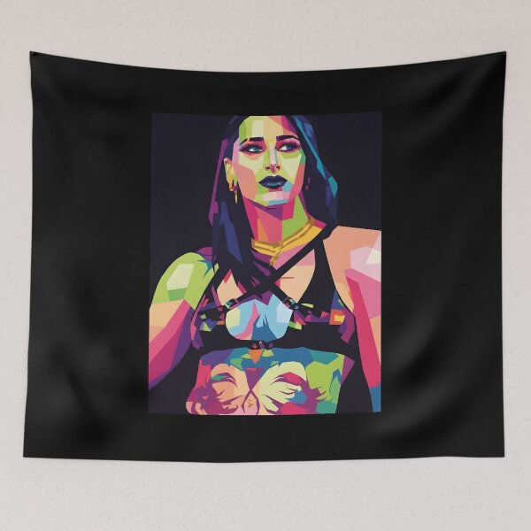 Item preview, Rhea ripley pop art designed and sold by Zamziri.