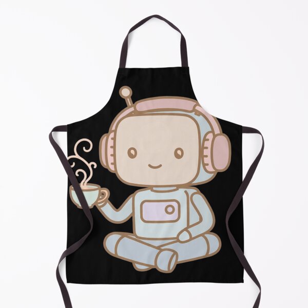Item preview, Cute Minimalist Chill Robot Design - System Status Peaceful designed and sold by cybertreat.