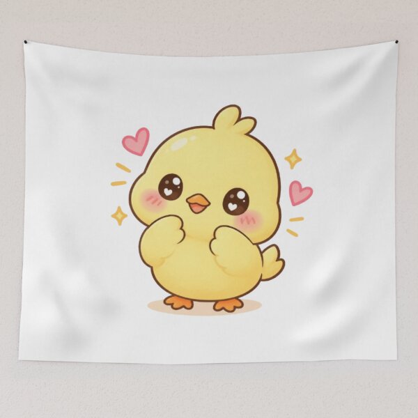 Item preview, Cute kawaii chick stickers designed and sold by Vegasstickers.