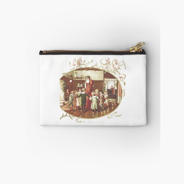 Item preview, Vintage Christmas Circle of Love Illustration designed and sold by Antique Science Press.