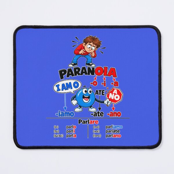 Item preview, Italian Verb Conjugation – PARANOIA designed and sold by VerbaDidactica.