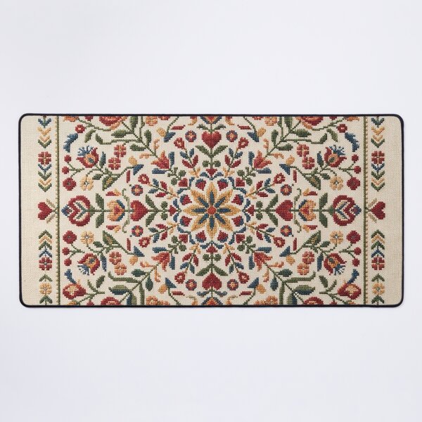 Item preview, Swedish Dala Folk Art Geometric Symmetrical Pattern designed and sold by BrainCurves.