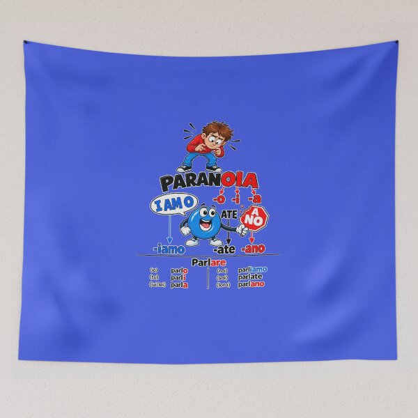 Item preview, Italian Verb Conjugation – PARANOIA designed and sold by VerbaDidactica.