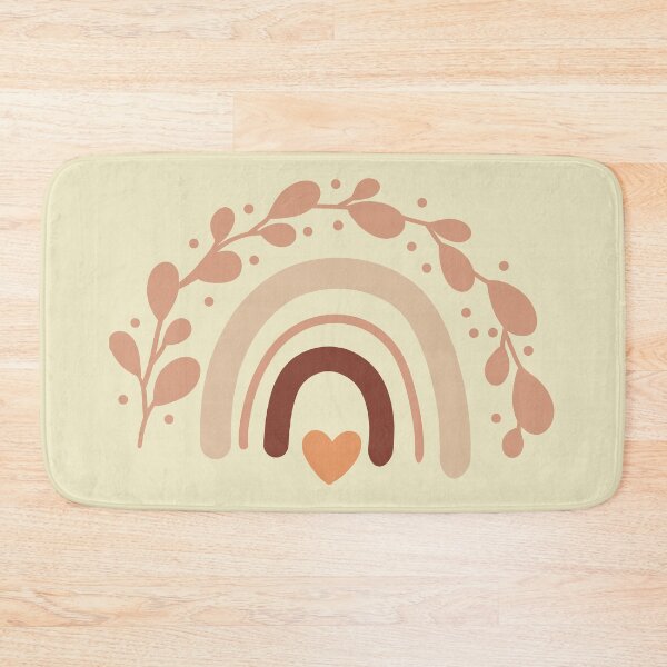 Item preview, Boho Rainbow Botanical Leaves Earthy Nursery Design designed and sold by Anita Ohulo.