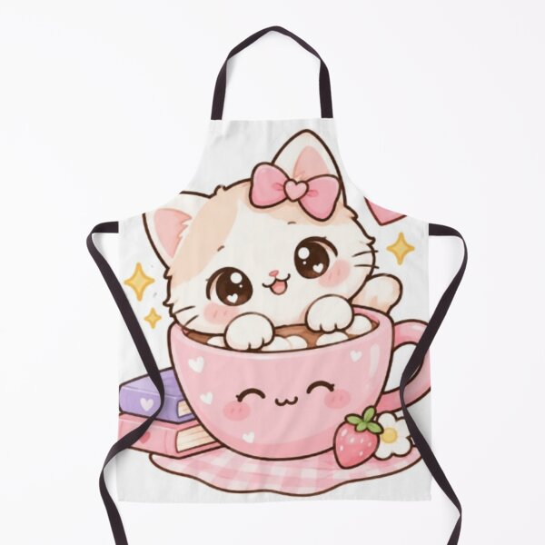 Item preview, Cute kawaii kitten stickers designed and sold by Vegasstickers.
