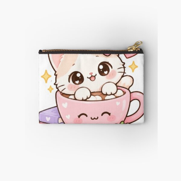Item preview, Cute kawaii kitten stickers designed and sold by Vegasstickers.