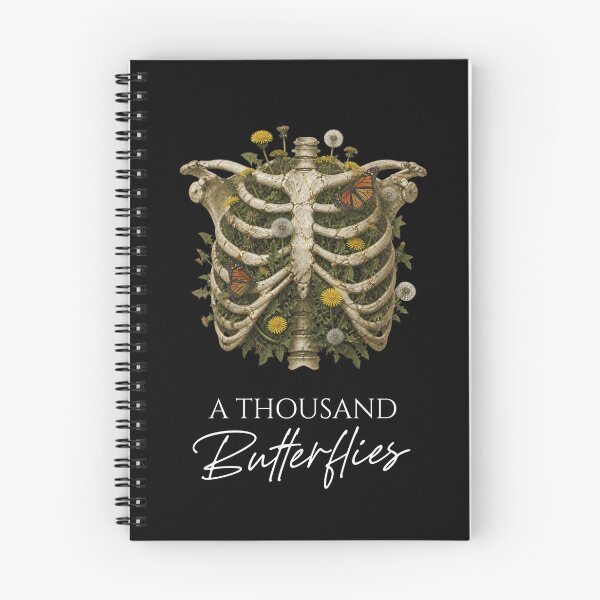 Item preview, A Thousand Butterflies - Dandelion Rib Cage Logo designed and sold by Ree Winters.