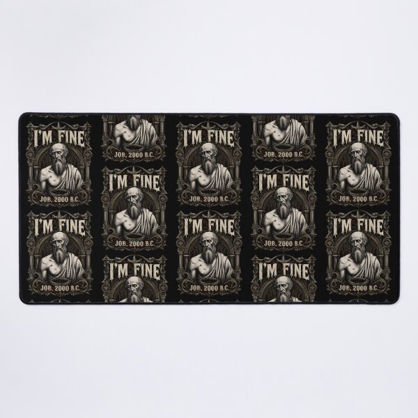 Item preview, I'm Fine Job 2000 BC designed and sold by Positive&FunnyThings.