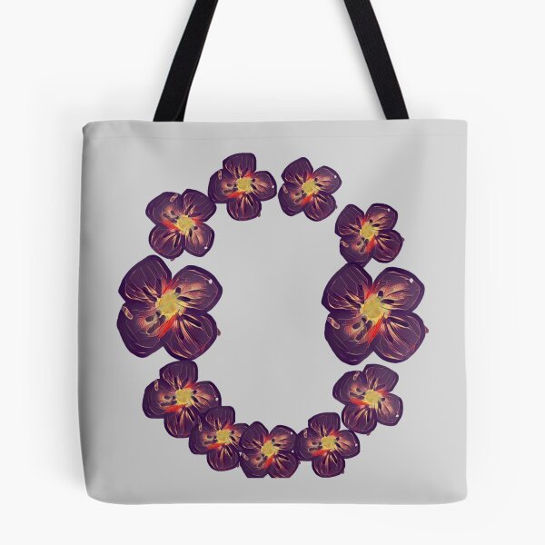Item preview, Floral Monogram Letter O - Deep Purple Balkan Pansy Aesthetic designed and sold by BalkanBloomArt.