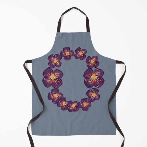 Item preview, Floral Monogram Letter O - Deep Purple Balkan Pansy Aesthetic designed and sold by BalkanBloomArt.