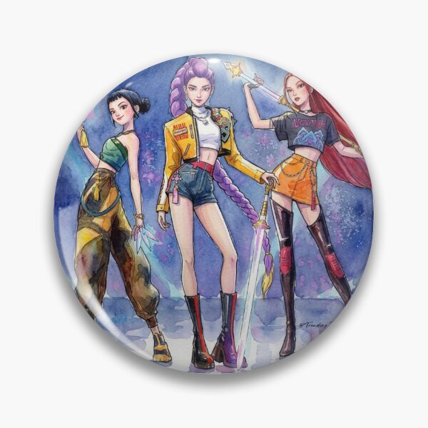 Item preview, K-pop Demon Hunt/x Zoey, Rumi & Mira HIGH-QUALITY  designed and sold by ShawnMorrisDesigns.
