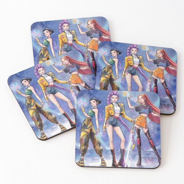 Item preview, K-pop Demon Hunt/x Zoey, Rumi & Mira HIGH-QUALITY  designed and sold by ShawnMorrisDesigns.