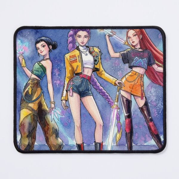 Item preview, K-pop Demon Hunter Zoey, Rumi & Mira designed and sold by TrendingDesigns20xx.