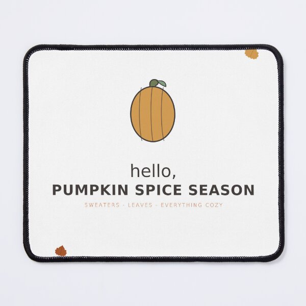 Item preview, Hello Pumpkin Spice Season Autumn Leaves T-Shirt designed and sold by MEHDI-NAJIB.
