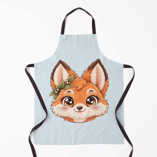 Item preview, Cute Kawaii Woodland Fox – Adorable Fox Face designed and sold by HO•Designs.