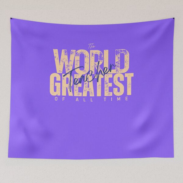 Item preview, World Greatest Teacher - Promotion Success Gift For Husband - Cute Red designed and sold by Doiemacreations.