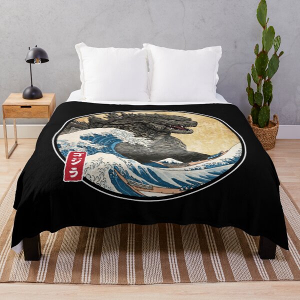 Item preview, The Great Gojira off Kanagawa designed and sold by DrewGutkows.
