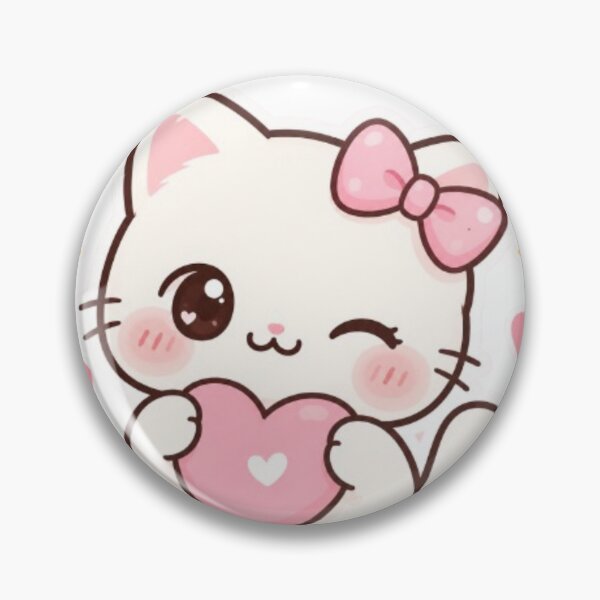 Item preview, Cute kawaii kitty sticker designed and sold by Vegasstickers.