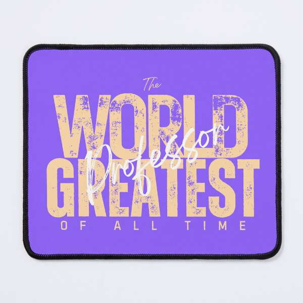 Item preview, World Greatest Professor - Coworker Career Change Gift For Husband - Retro Red designed and sold by Doiemacreations.