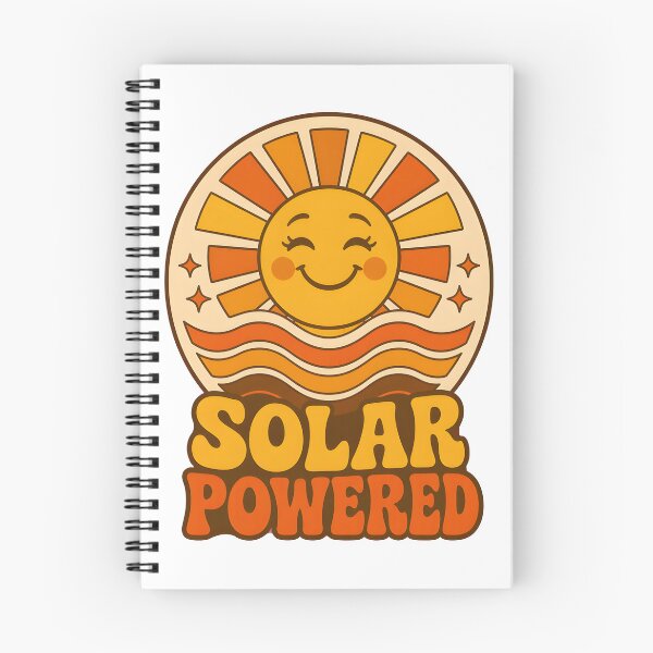 Item preview, Solar Powered Retro 70s Sunshine Outdoor Aesthetic designed and sold by DoceVaga.