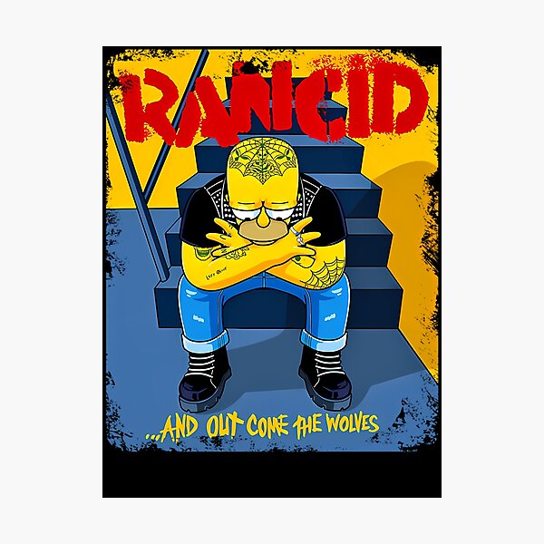 Item preview, Rancid E Surgem Os Lobos  Authentic Punk Rock designed and sold by FormVivid.